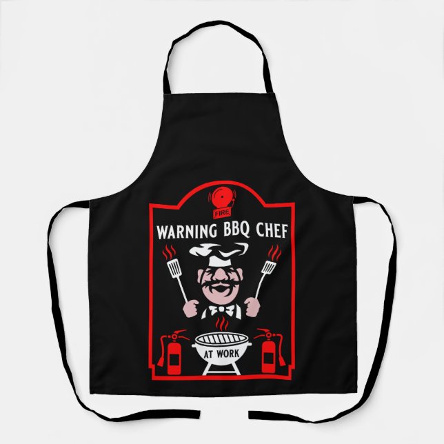 World's Worst BBQ Cook Apron (Front)