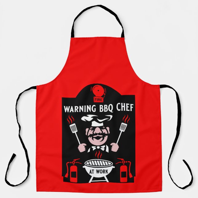 World's Worst BBQ Cook Apron (Front)