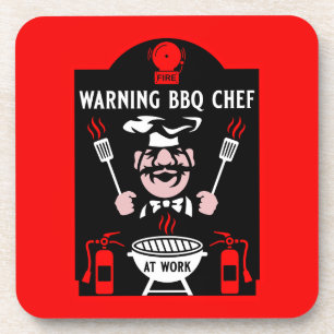 World's Worst BBQ Cook Coaster
