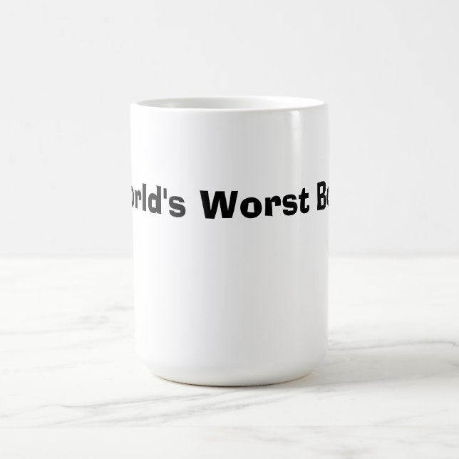 World's Worst Boss Mug (Center)