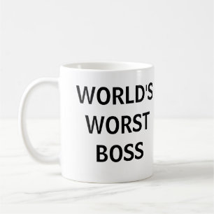 World's Worst Boss Mug