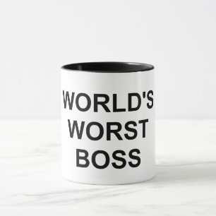 World's Worst Boss Mug