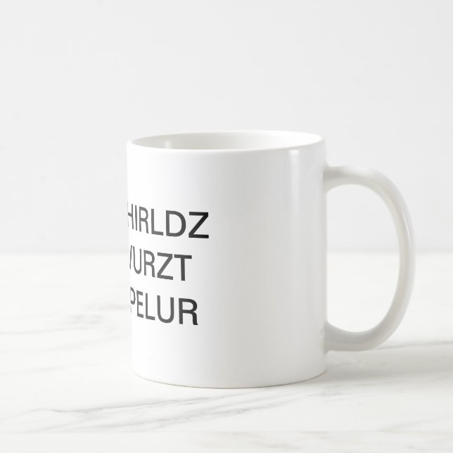 World's Worst Speller Mug (Right)