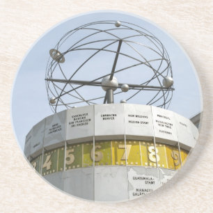 Worldtime Clock in Berlin Coaster