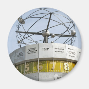Worldtime Clock in Berlin Magnet