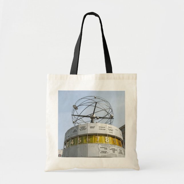 Worldtime Clock in Berlin Tote Bag (Front)