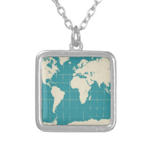 worldtravels.jpg silver plated necklace