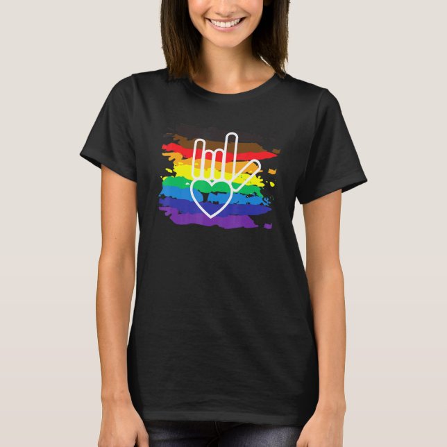 Worldwide Gay Pride Equality Love Unity Lgbtqia 4 T-Shirt (Front)