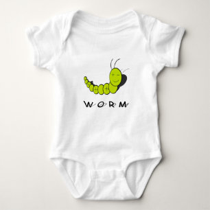 Worm Baby Bodysuit