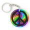 Worm Hole with Black Peace Sign