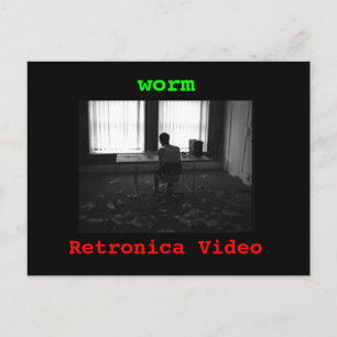 worm postcard