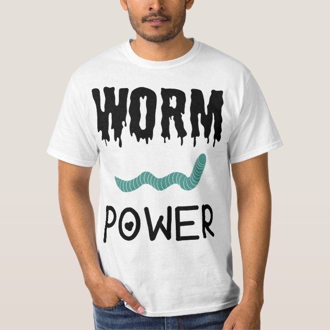 Worm Power T-Shirt (Front)
