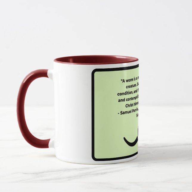 Worm Salem Witch  Mug (Left)