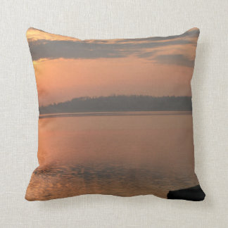 worm sunset cushion