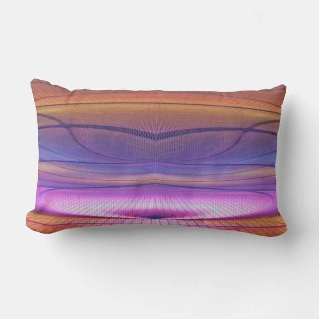 Wormhole in the Dunes Throw Pillow (Front)