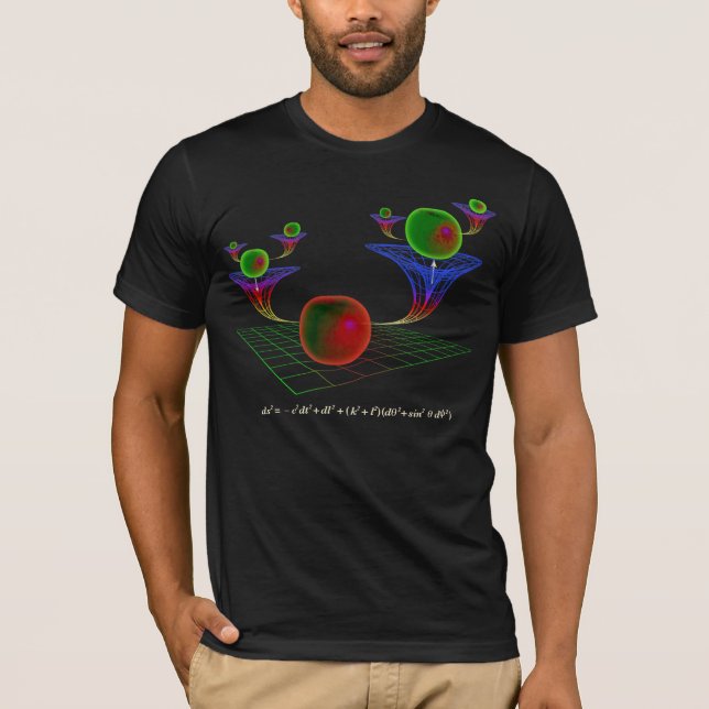 WORMHOLES IN TIME T-Shirt (Front)
