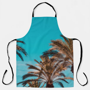 WORM'S EYE VIEW PHOTOGRAPHY OF BROWN TREES APRON