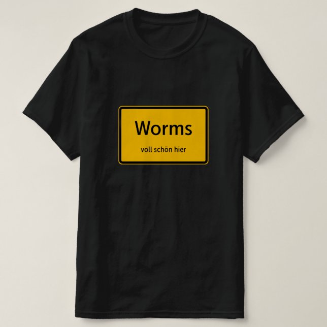 Worms men t-shirt t-shirt shirt (Design Front)