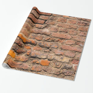 Worn Bricks 2 Wrapping Paper