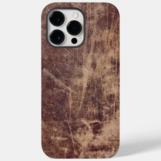 Worn Leather Case-Mate iPhone Case (Back)