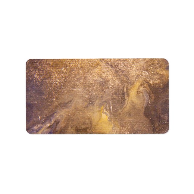 Worn old book cover label (Front)