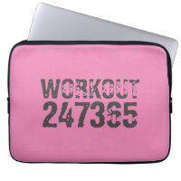 Worn out and scratched text Workout 247365 pink