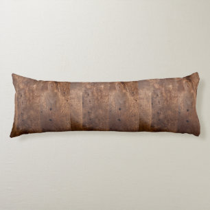Worn pine board body cushion
