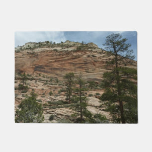 Worn Rock Walls in Zion National Park Doormat