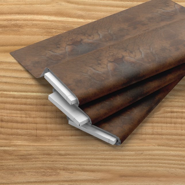 Worn Saddle Faux Leather Fabric (Creator Uploaded)