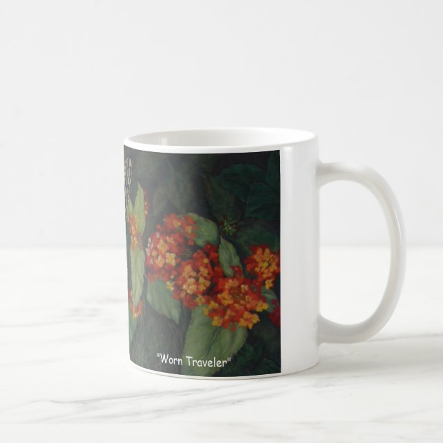 "Worn Traveller" coffee mug (Right)