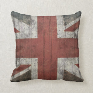 Worn Union Jack Cushion