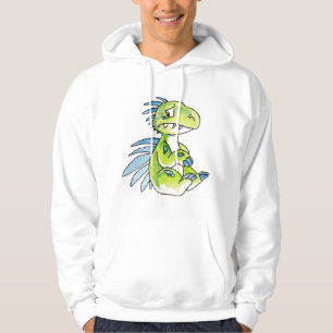 Worried Dinosaur Hoodie