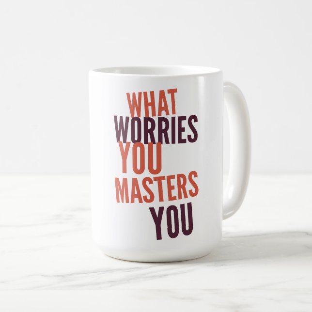 Worry  Classic Mug (Front Right)