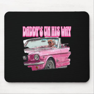 Worry Daddys On His Way Trump 1 Mouse Pad