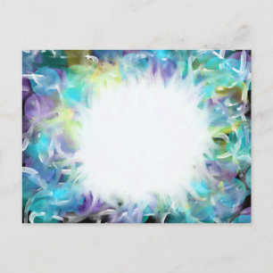 Worship Art Purple Blue Star 7th Oct 17 HC Postcard