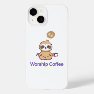 Worship Coffee - Iphone 14 Cover