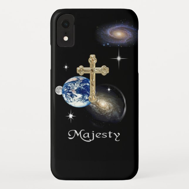 Worship his Majesty Christian Case-Mate iPhone Case (Back)