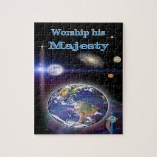 Worship his Majesty Christian Jigsaw Puzzle