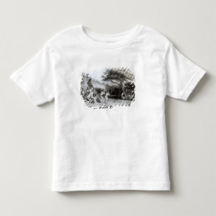 Worship of the Sun, engraved by R. Ehnshelwood Toddler T-Shirt