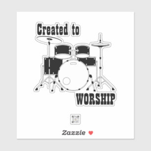 Worship Team  Sticker