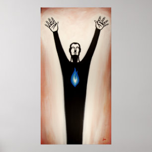 Worshiping Man Poster