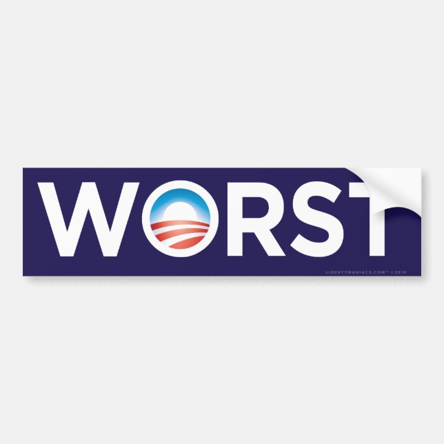 Worst Bumper Sticker (Front)