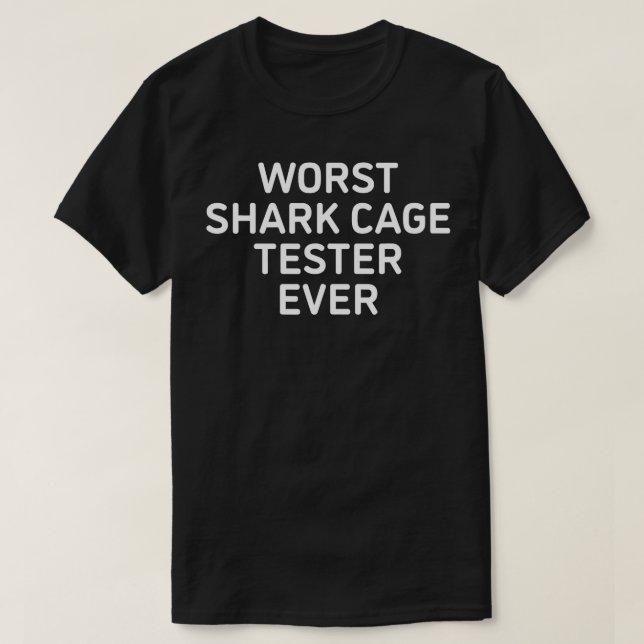 Worst cage tester ever ampu funny  T-Shirt (Design Front)