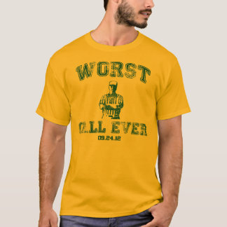 Worst Call Ever - Gold T-Shirt