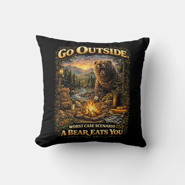 Worst Case Wilderness Cushion (Front)