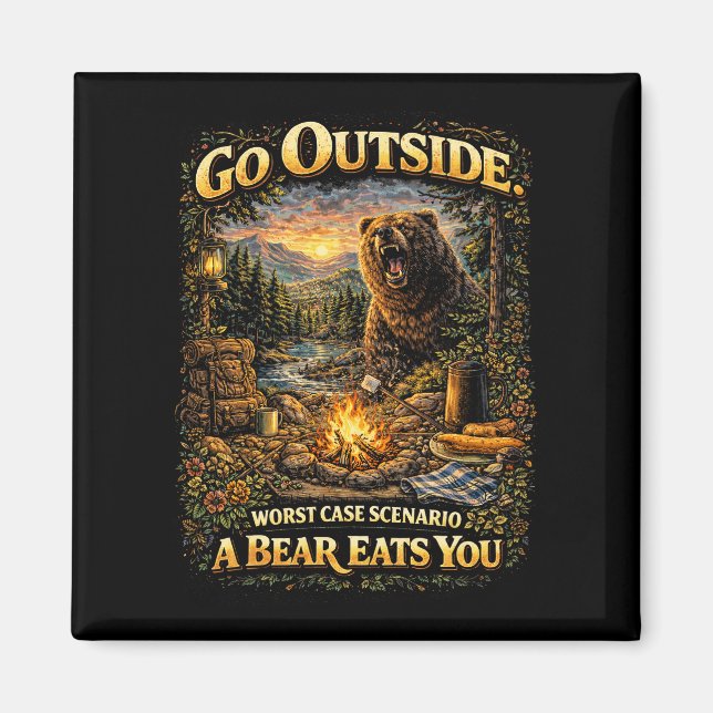 Worst Case Wilderness Magnet (Front)