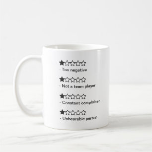 Worst Co-worker inc. ratings Coffee Mug