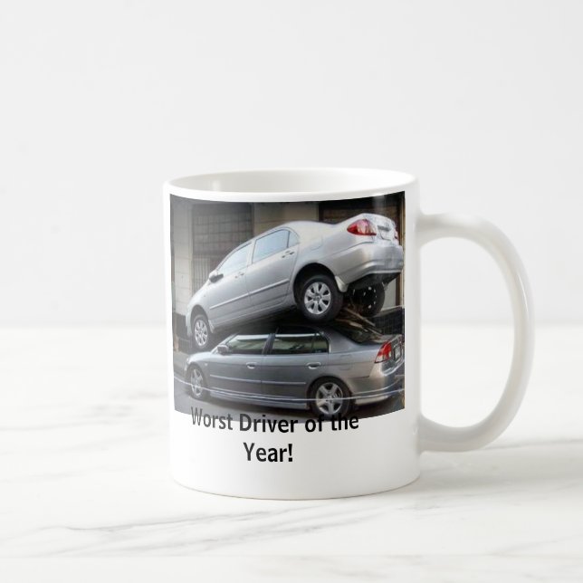 Worst Driver of the Year Coffee Mug (Right)