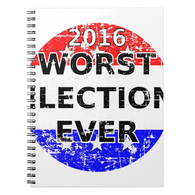 Worst Election Ever Notebook (Front)