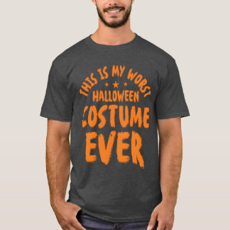 Worst Halloween Costume vintage T-Shirt